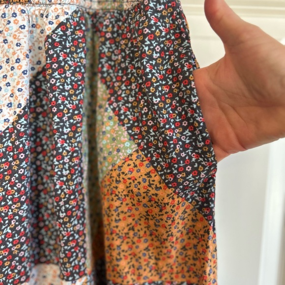 Universal Thread Womens Patchwork Smocked Boho Western Sundress Size small - Picture 4 of 11